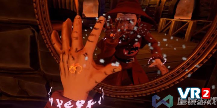 《Spellbound》利用手部运动在虚拟现实中施展魔法