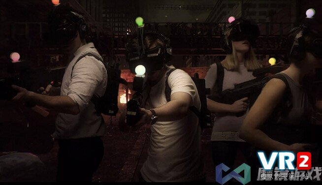 全球首个虚拟现实游戏中心开张！6人一组打丧尸