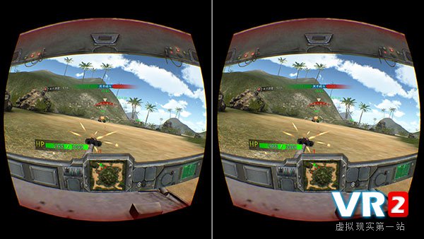 VR兔再添新游戏 《狂怒VR》引爆坦克大战