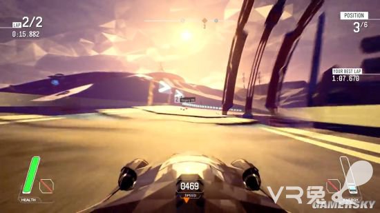 VR竞速游戏《Redout》