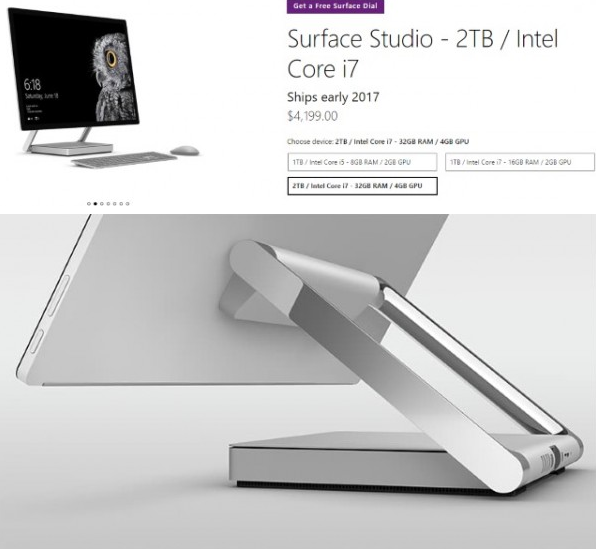 Surface Studio一体机
