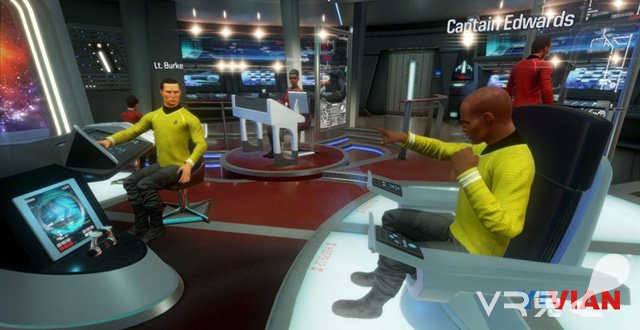 育碧官方确认VR游戏《星际迷航Star Trek: Bridge Crew》即将推出 下半年登陆三大VR平台